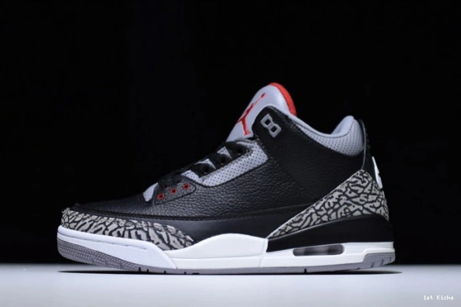 Comfortable Cement 971 Jordan 3 Black 854262- Air 0107